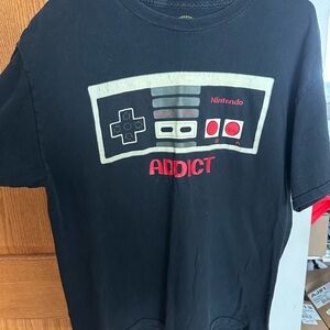 Nintendo Black Gaming T-Shirt